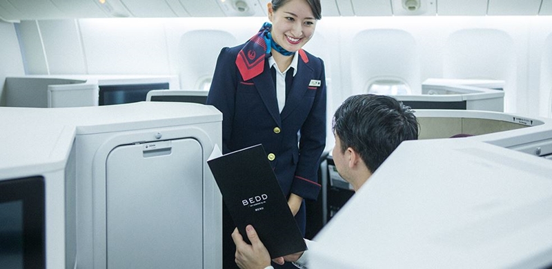 Hạng ghế Japan Airlines trên chuyến bay