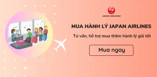 Mua thêm hành lý Japan Airlines