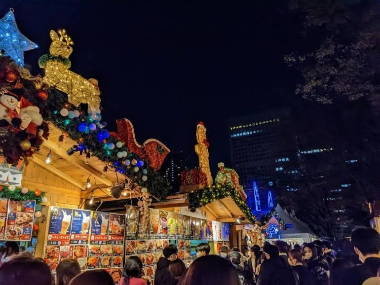 Chợ Giáng sinh ở Tokyo