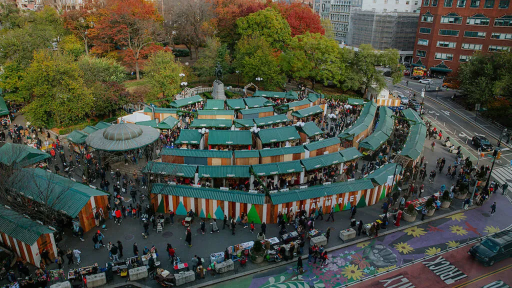 Chợ giáng sinh Union Square