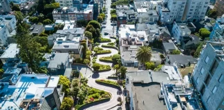 Khu dân cư Russian Hill với tầm nhìn tuyệt đẹp