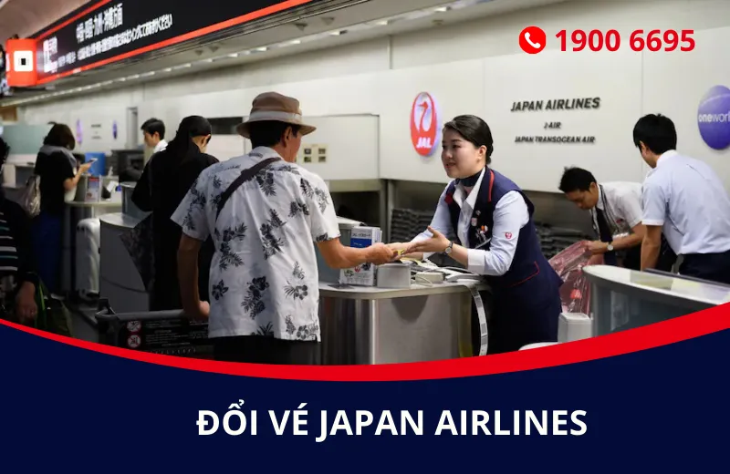 Đổi vé Japan Airlines