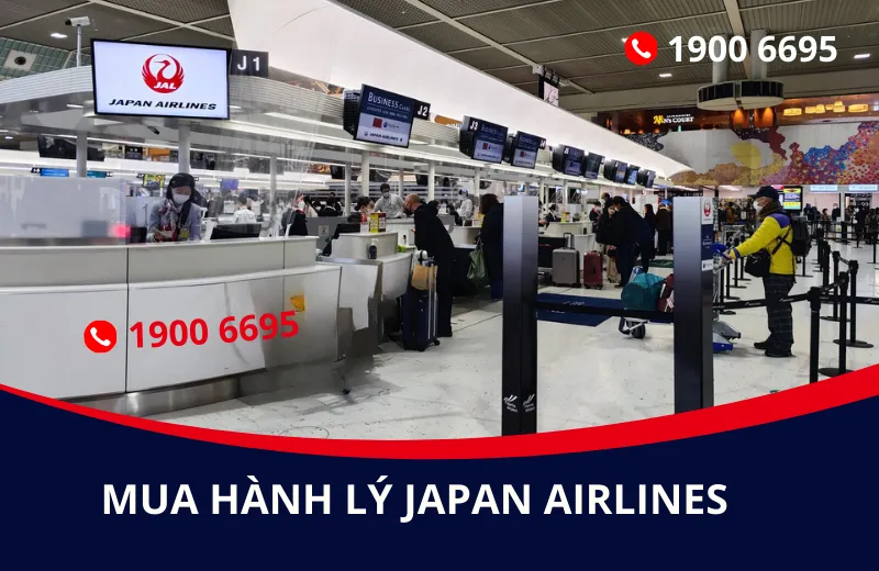 Mua hành lý Japan Airlines
